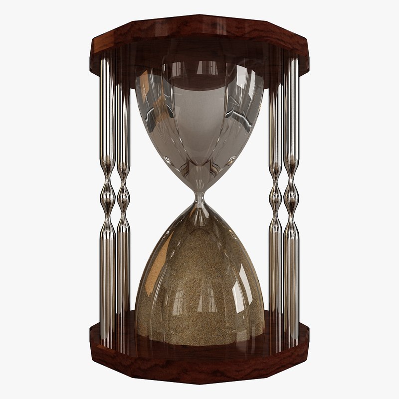 3d Model Hourglass Hour Glass