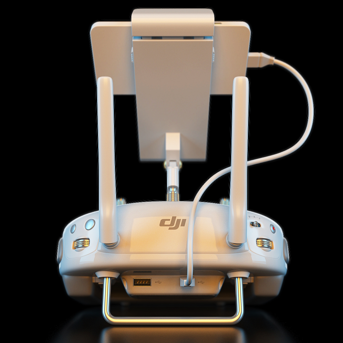 dji phantom 3 remote control 3d model