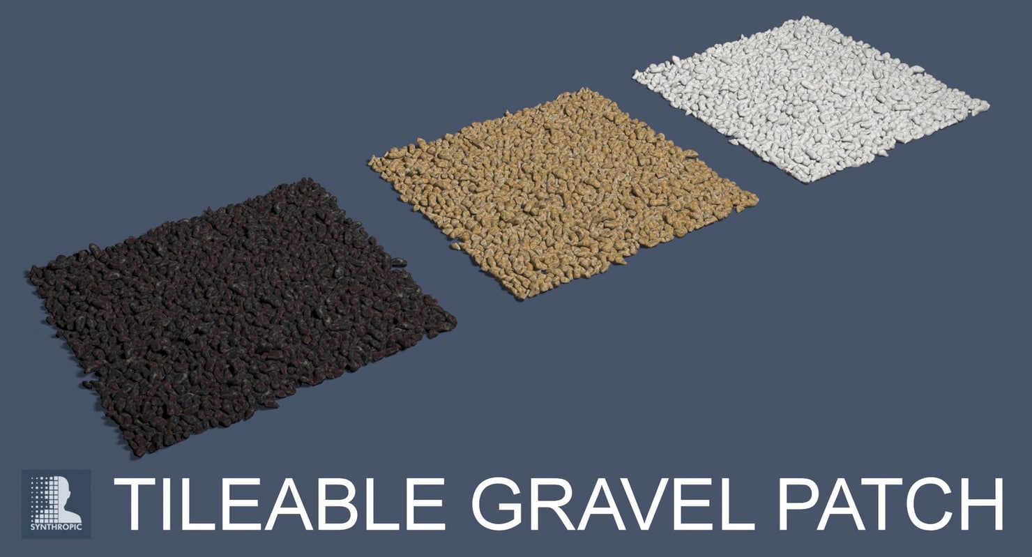 3d patch gravel model