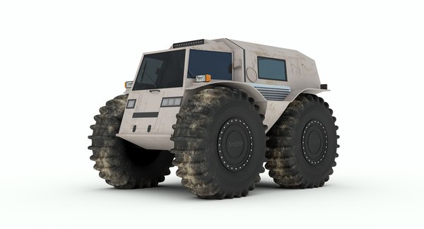 3d model russian sherp atv