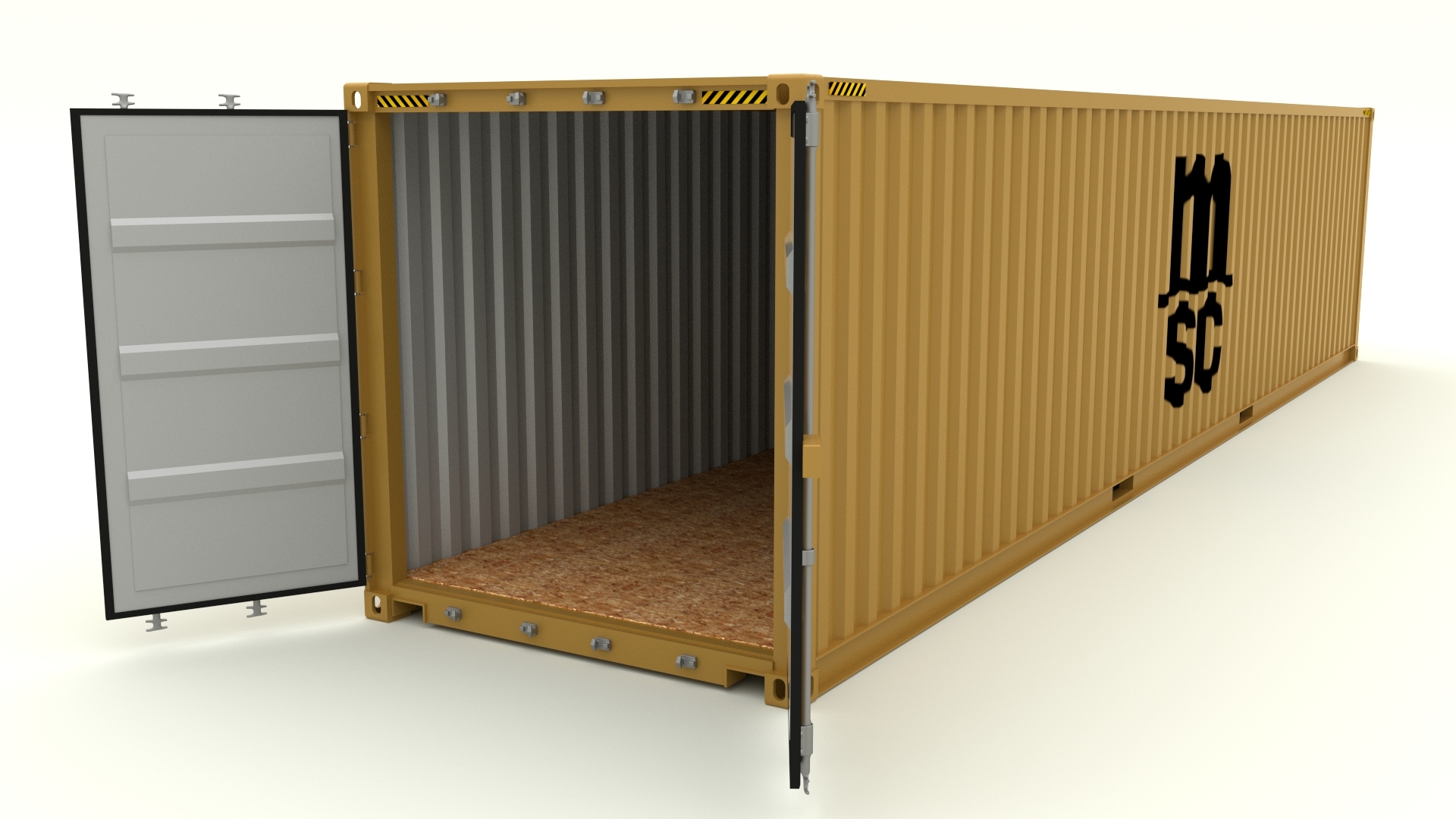 shipping container fbx