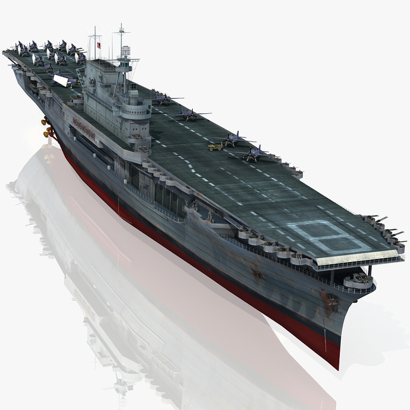 3d uss hornet cv 8