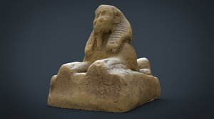 3d model sphinx