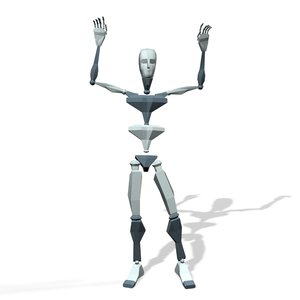 Rise hand up surrender