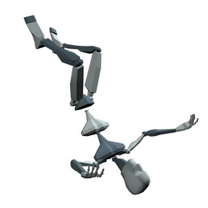 Jump turnover somersault