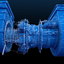 turbine engines 3d max