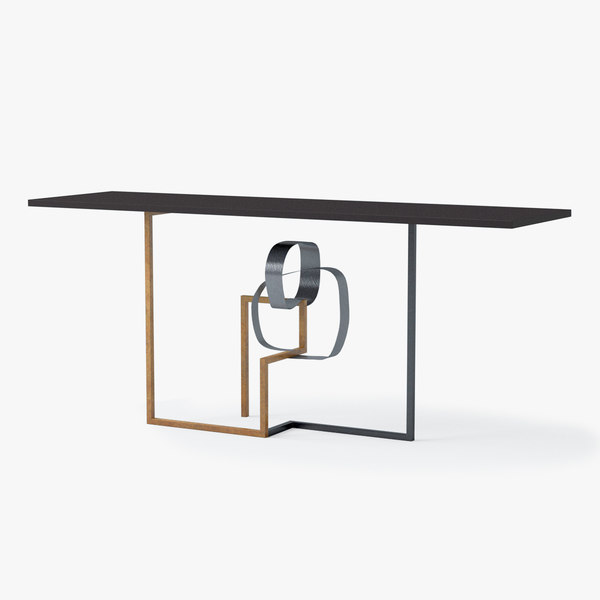 3d model of porta romana lost console table 3d model of porta romana lost console table