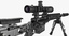 m2010 enhanced sniper rifle 3d model