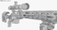 m2010 enhanced sniper rifle 3d model