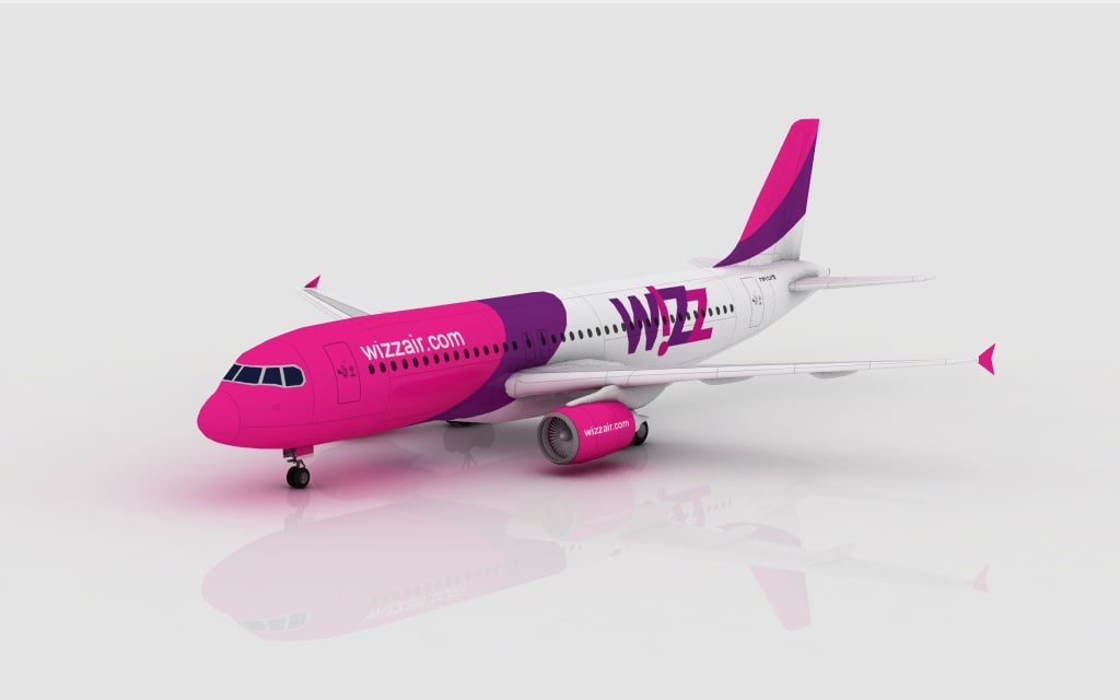 wizz air toy plane