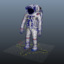 3d model astronaut