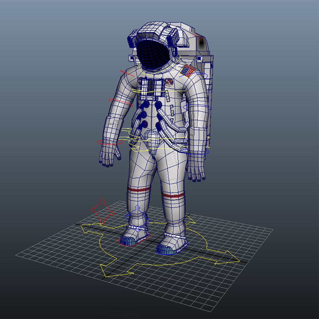 3d model astronaut