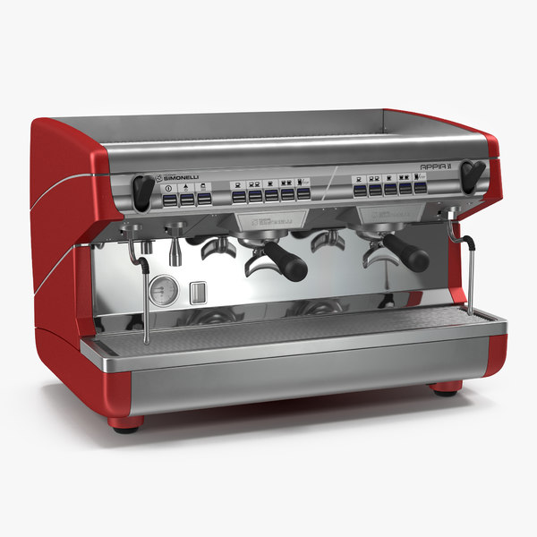 modelo 3d Máquina de espresso Simonelli - TurboSquid 1008789