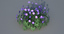 perennial geranium flowers 3d model