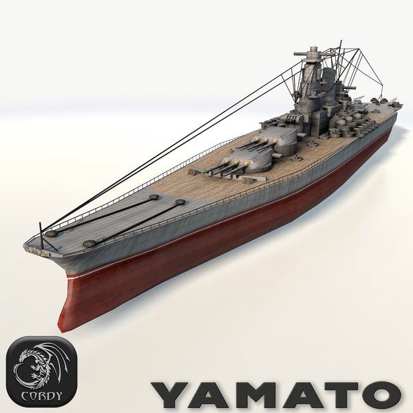 3d Model Ijn Yamato