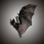 3d model vampire dark bat