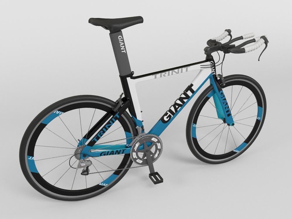 Download 3d model racing bike