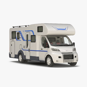 tag axle motorhome simple 3ds