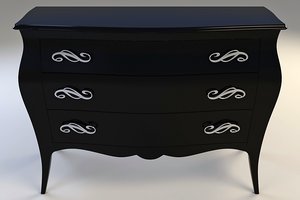 3d model chest drawers