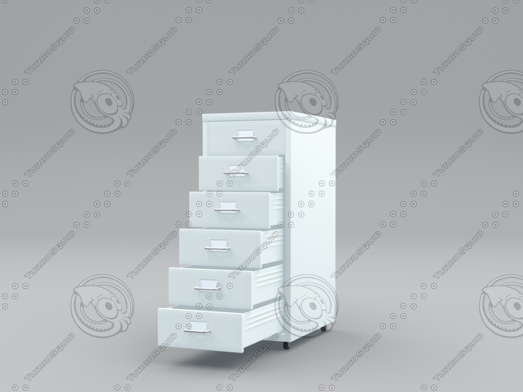3d Ikea Helmer Office Model