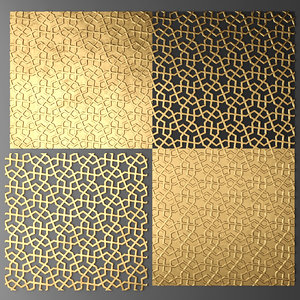 3d lattice arab panel