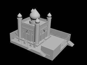 3d model historical tomb