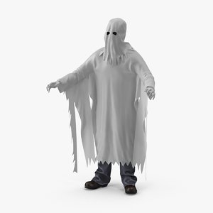 3d max ghost costume