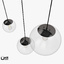 3d globe pendants lights west