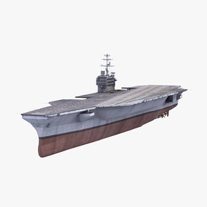 cvn-68 uss nimitz aircraft carrier 3ds
