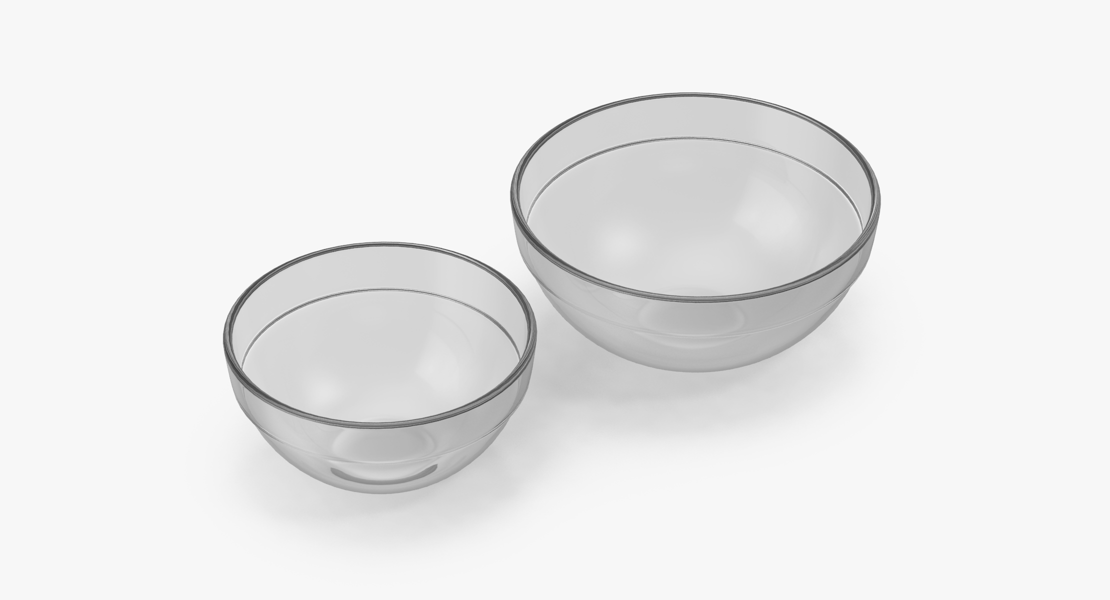 glass ramekin c4d