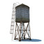 water tower 3d model