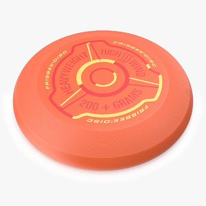 3d model frisbee