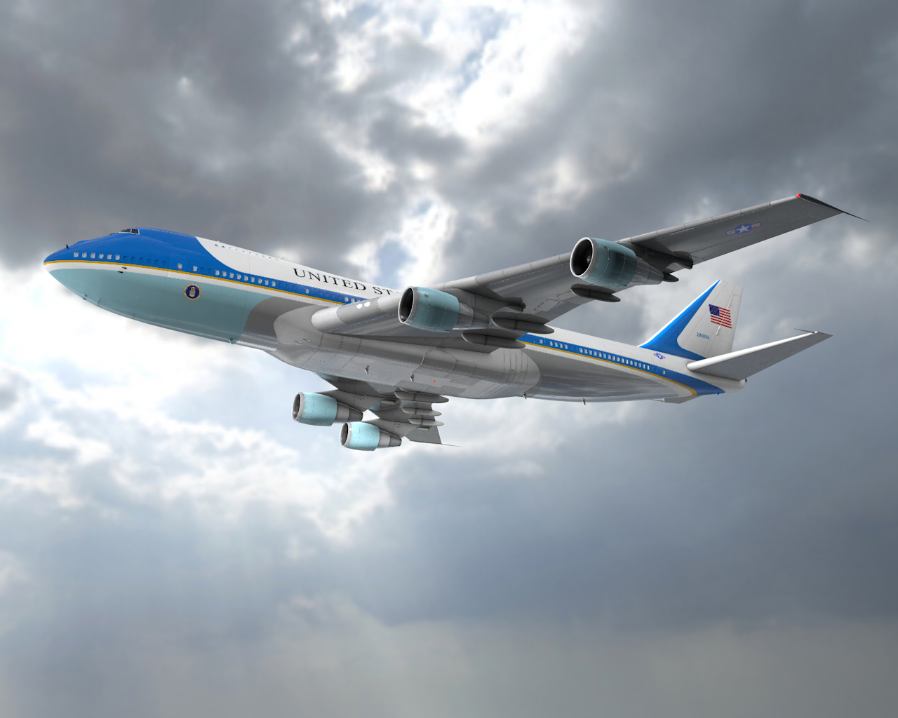 air force 3 d