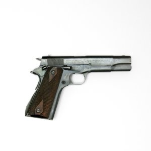 Free Blender Gun Models Turbosquid - pistol mesh roblox