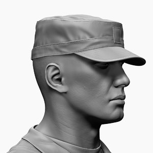 3ds army soldier zbrush
