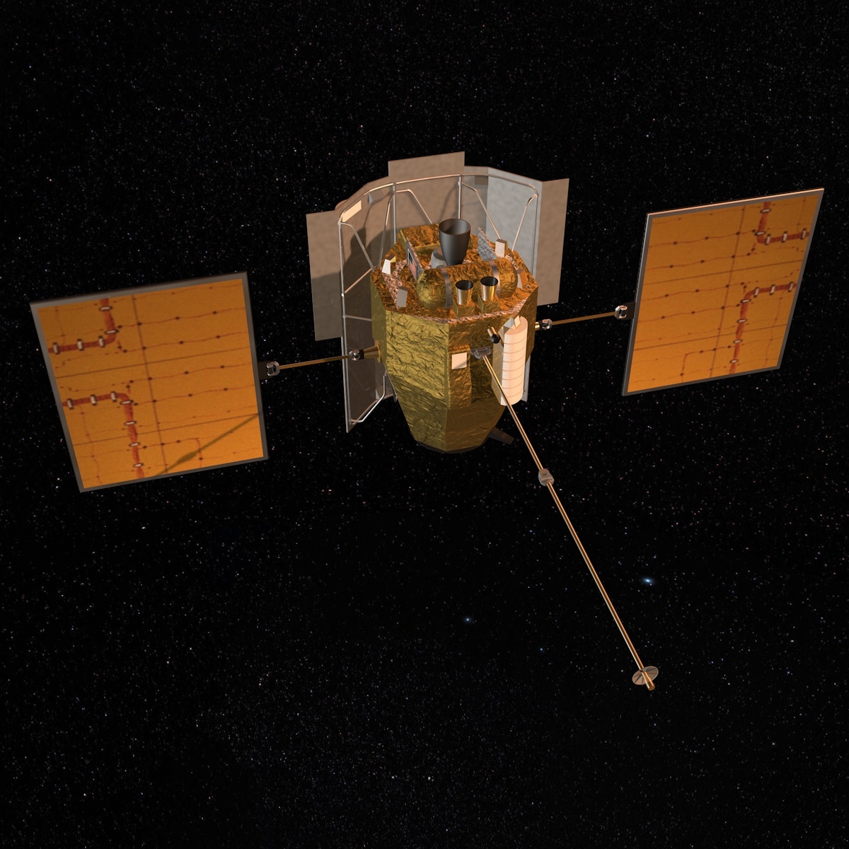 3d messenger spacecraft