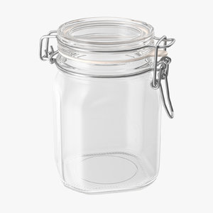 hinged glass jar 02 max