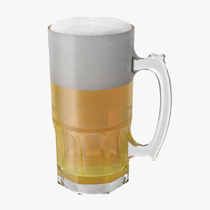 standard beer mug 3d max