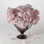 3d roses vase