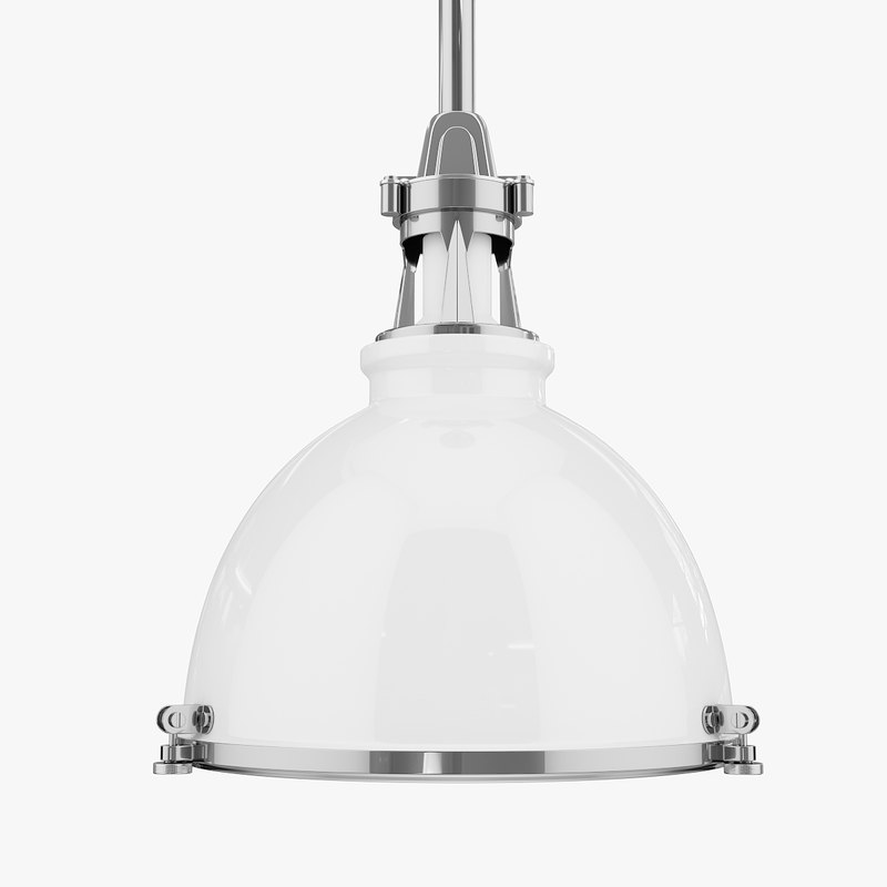 Hudson Valley Massena Pendant Light 3d Model