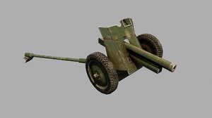 3d 76-mm regimental gun model