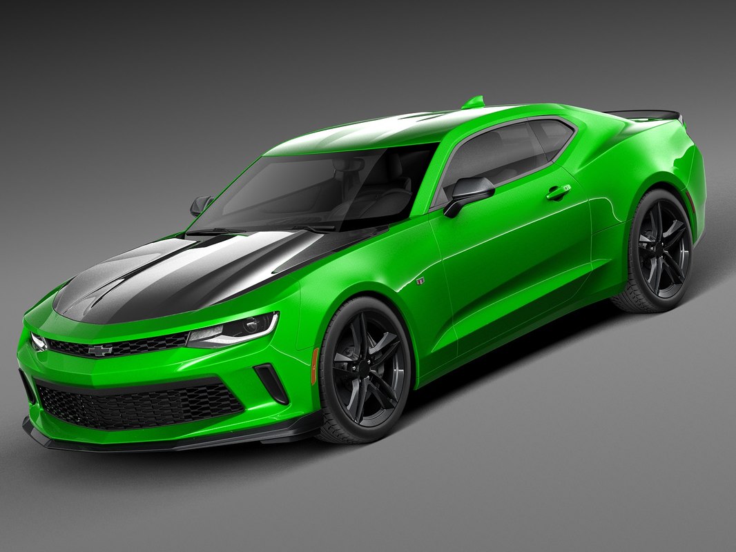 3d chevrolet camaro 2017