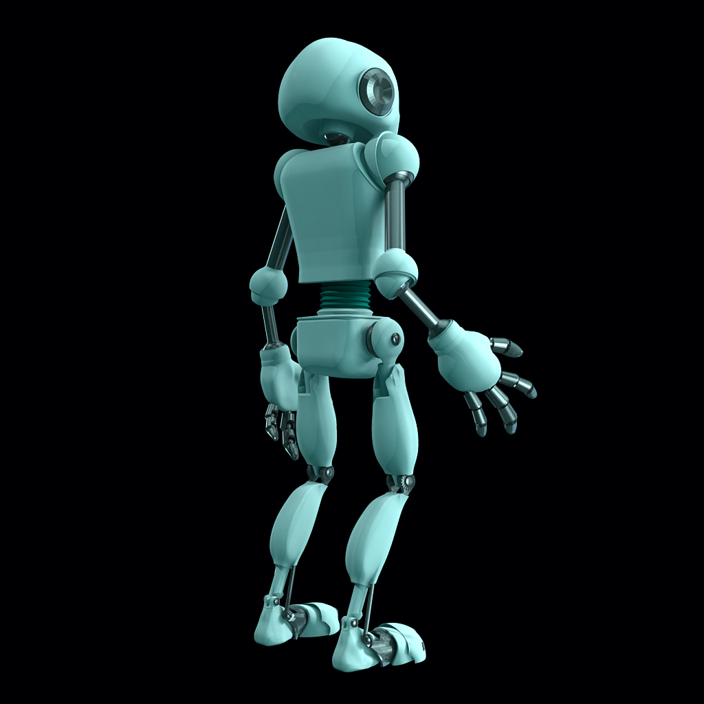 3d model of android droid