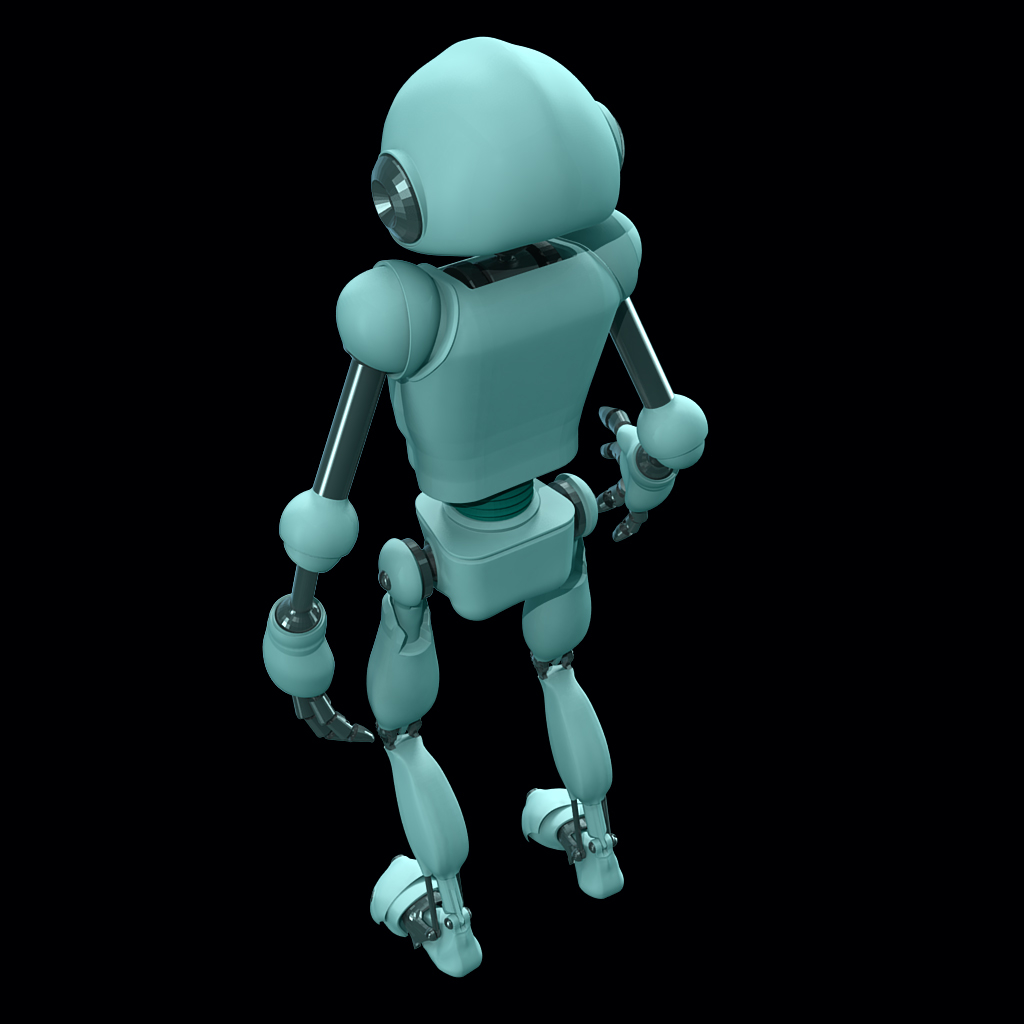 3d model of android droid