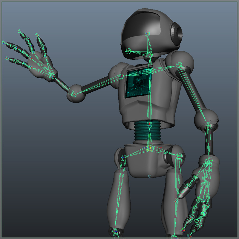 3d model of android droid