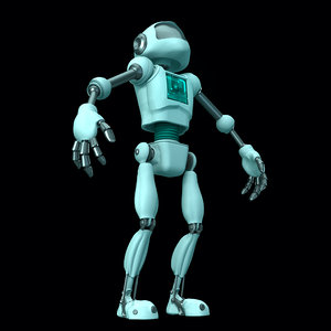 3d android droid model