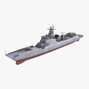 3d model chinese navy