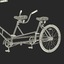 bicycle built 3d model