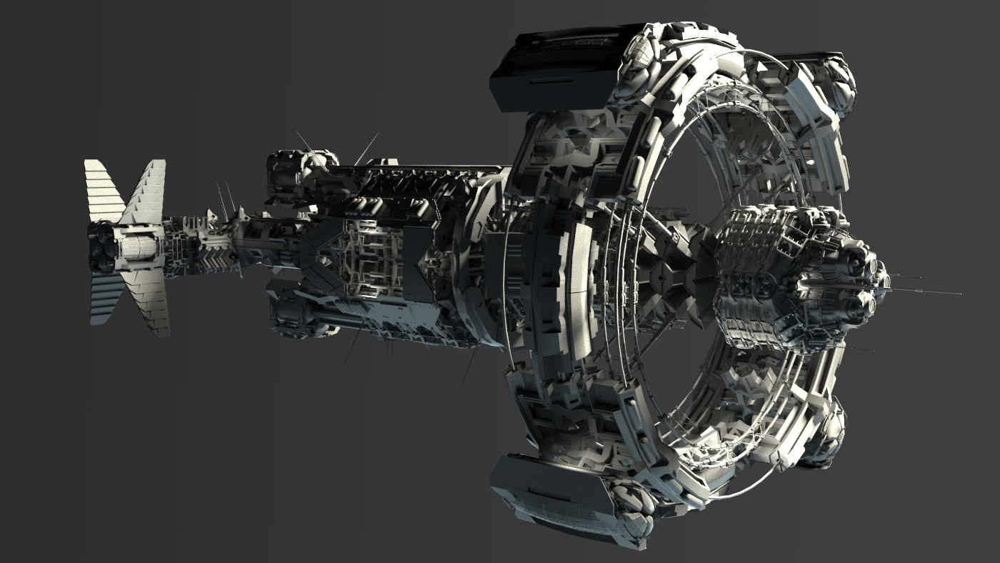 3d-model-space-vessel-ship