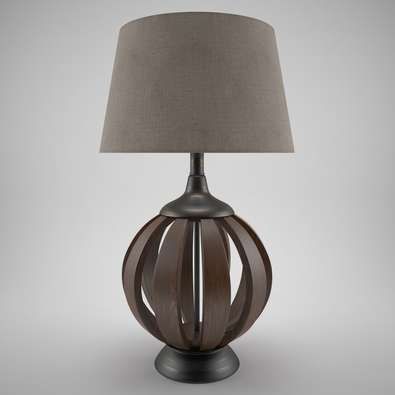 table lamp 3d model